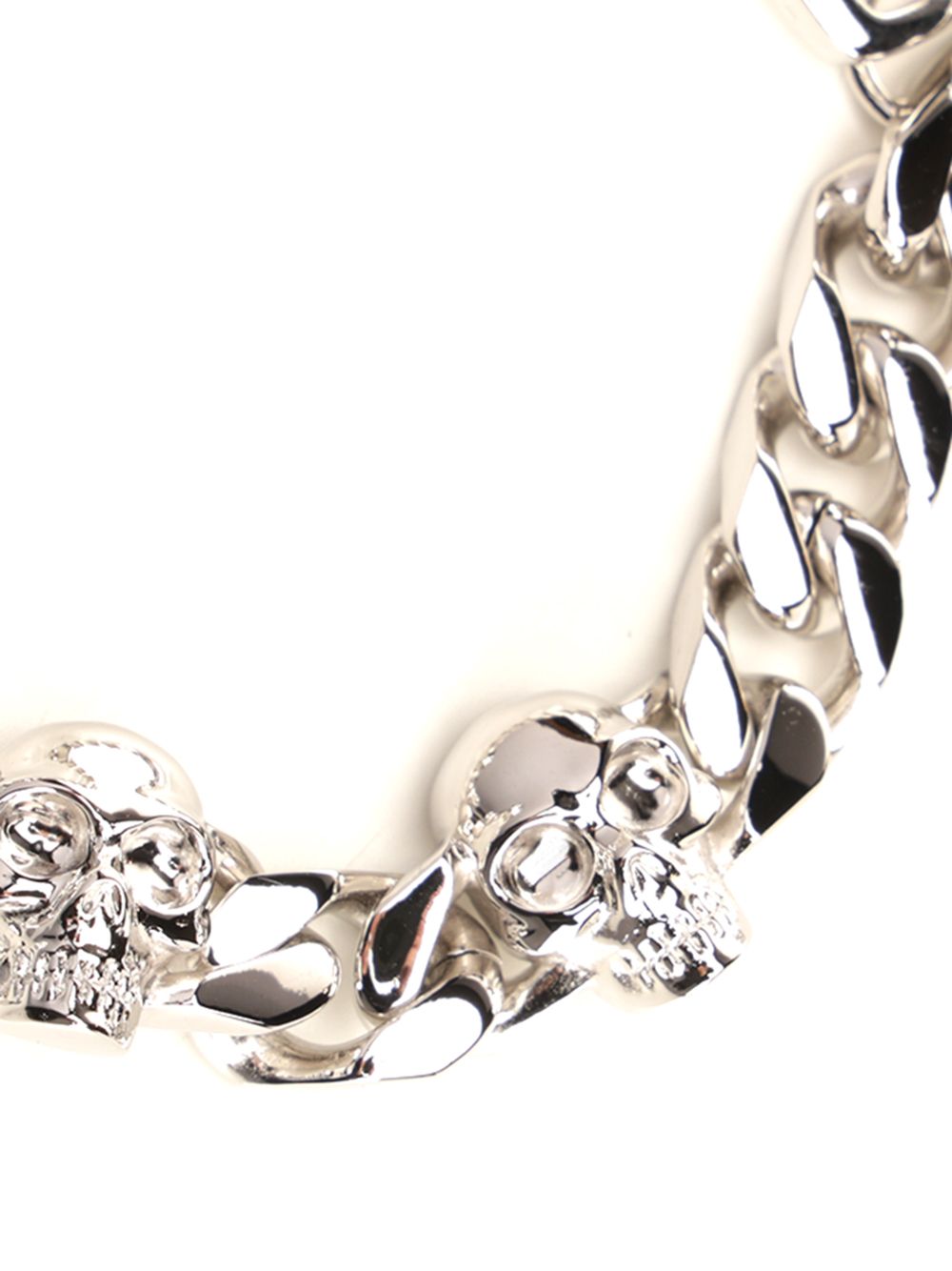 Mcqueen Bracelet With Skulls Jewelry - Silver | 38dbc6c7d492d937cbd5e018e52fe18a38507ae8