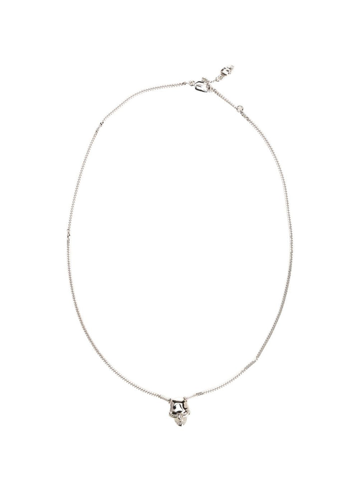 Mcqueen Skull Necklace Jewelry - Silver | c47281e55c777b56c76e115d2c082720ce11f1f8