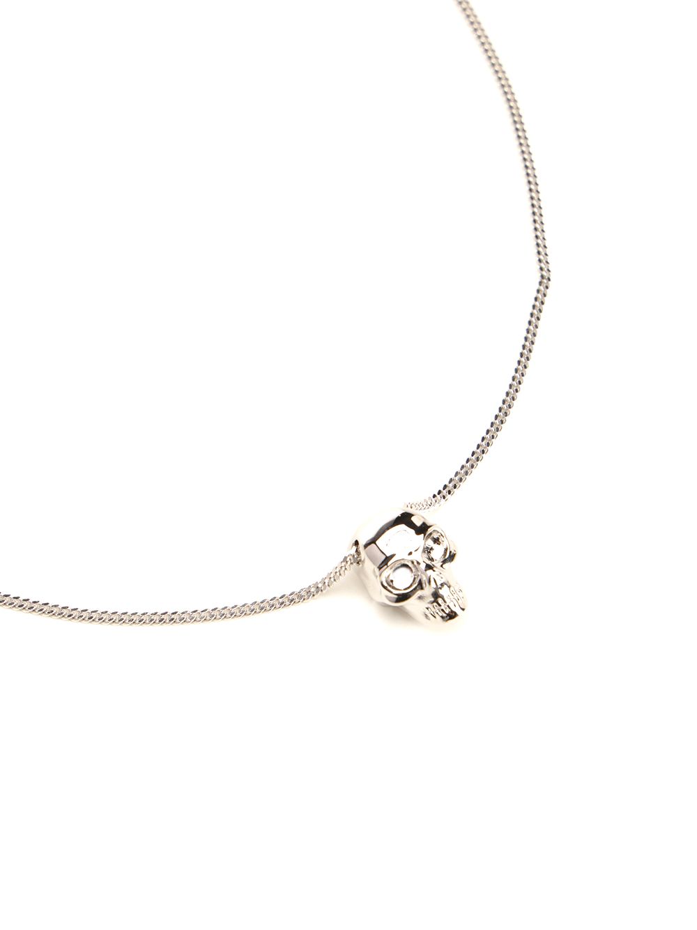 Mcqueen Skull Necklace Jewelry - Silver | da01005b9185467a332133bb8a12a2088b33e293