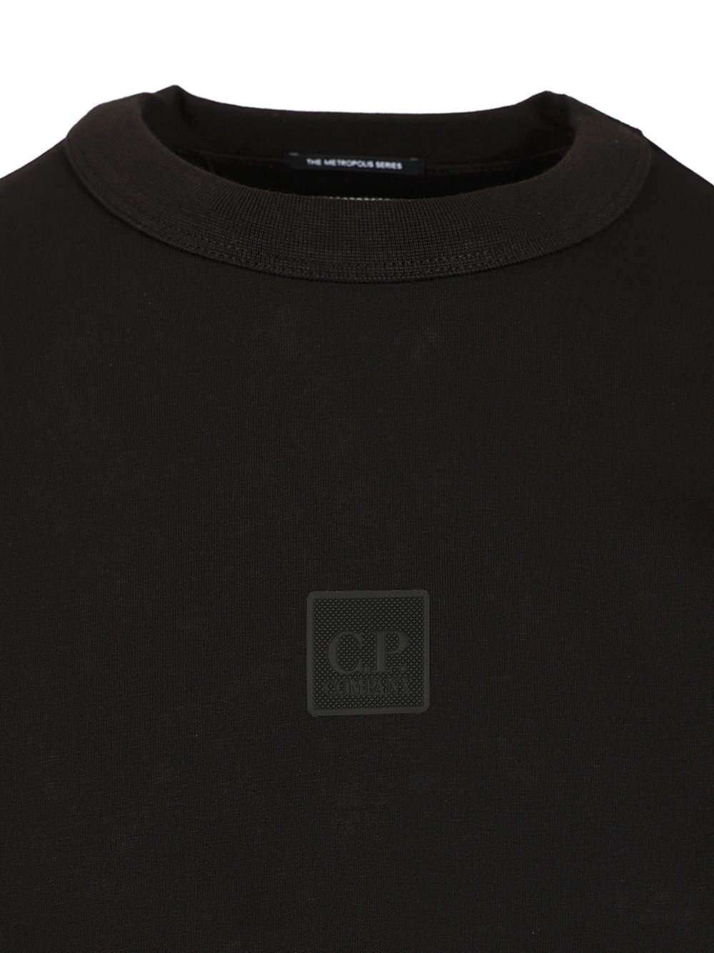 C.P. Company Stretch Cotton Sweatshirt Knitwear - Black | d6f88b6ee43a4dec3b6f5043303016883f35ac91