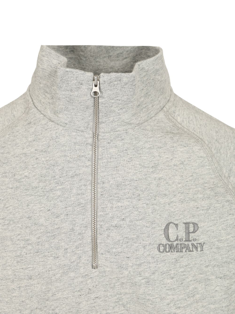 C.P. Company Half Zip Sweatshirt Sweatshirts - Grey | acd7054b805bb888a92c425b760ee8ed86dc08ee