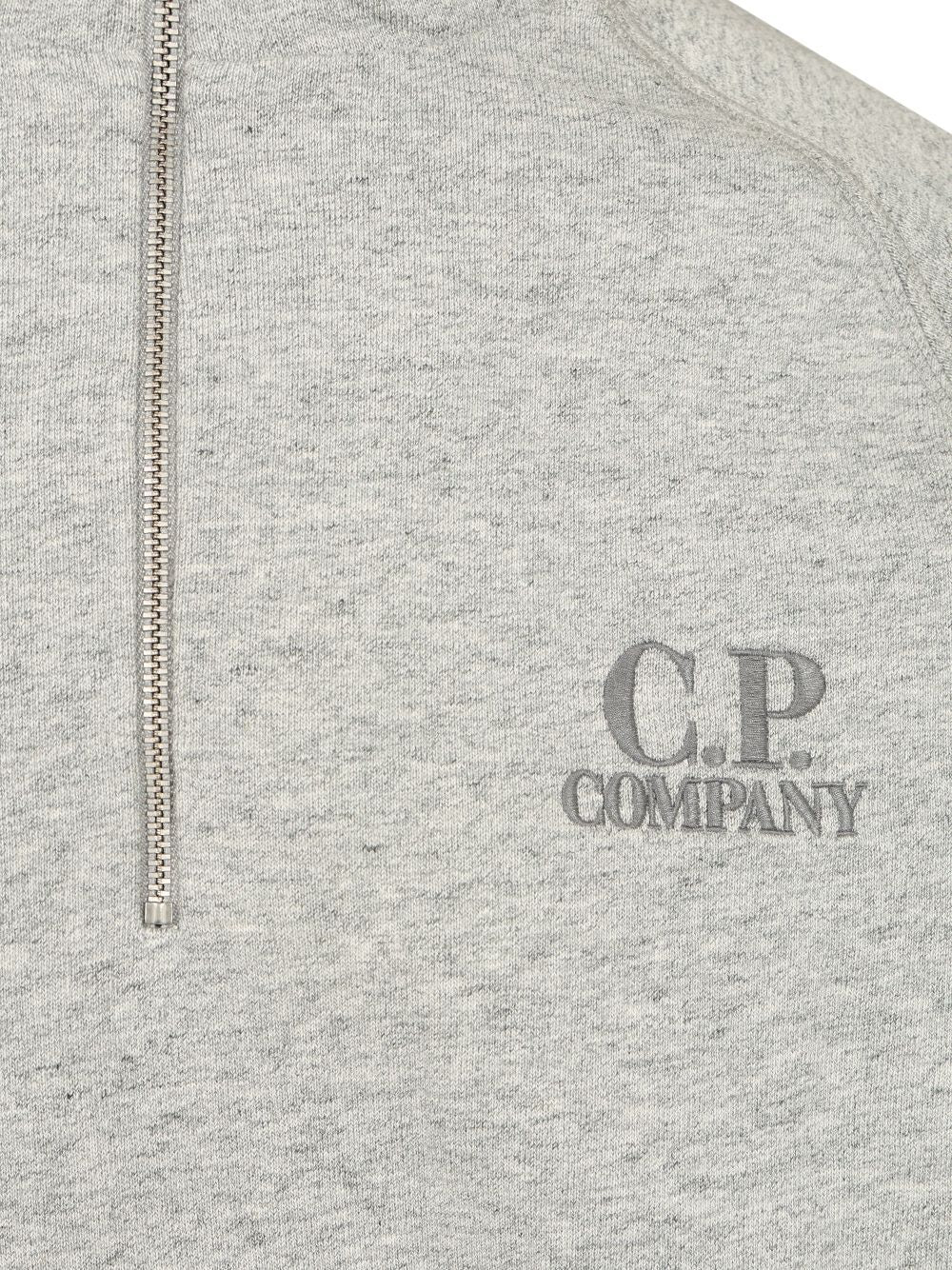 C.P. Company Half Zip Sweatshirt Sweatshirts - Grey | c014382feb8594f1e4515aae98d4ea876ca993ab