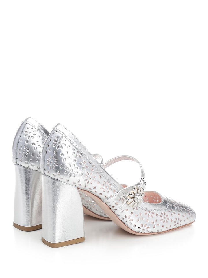 Roger Vivier Tres Vivier Pumps - Silver | 668c9df827612f64a98da06b011f8d9b517ac376