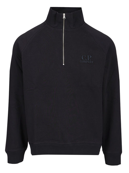Half Zip Sweatshirt Sweatshirts Black