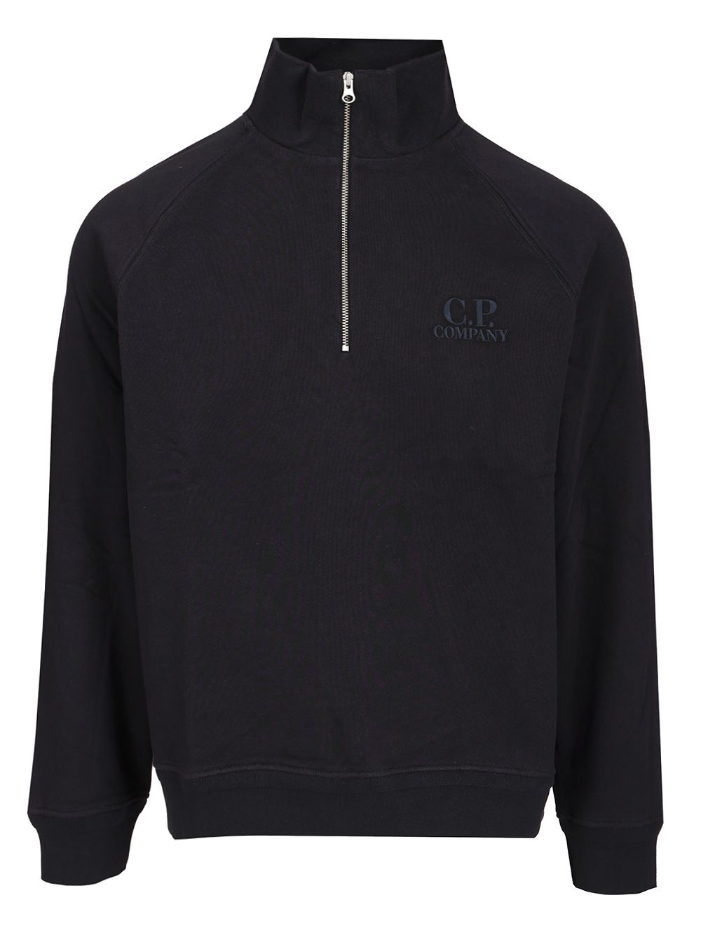 C.P. Company Half Zip Sweatshirt Sweatshirts - Black | 8c8012ddd6121904adb67cc7647bad744835d246