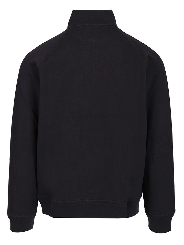 C.P. Company Half Zip Sweatshirt Sweatshirts - Black | 00e7f5b26a3c20aa0b0fddbea9e62473780dfe40