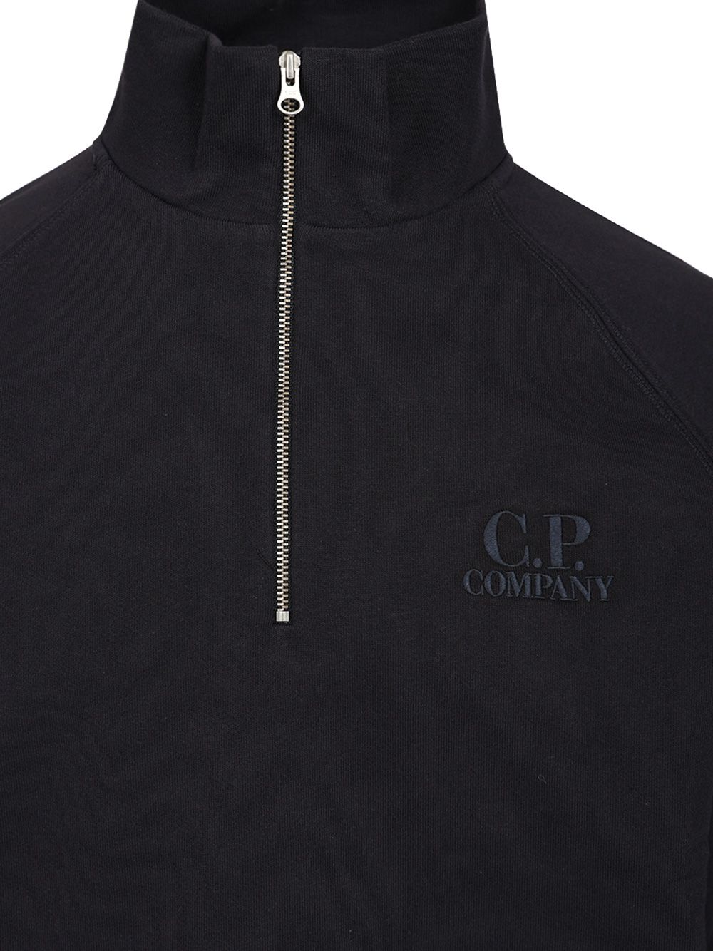 C.P. Company Half Zip Sweatshirt Sweatshirts - Black | 7f758b89df43a7b841bfce3ab27c2679d17dbf37