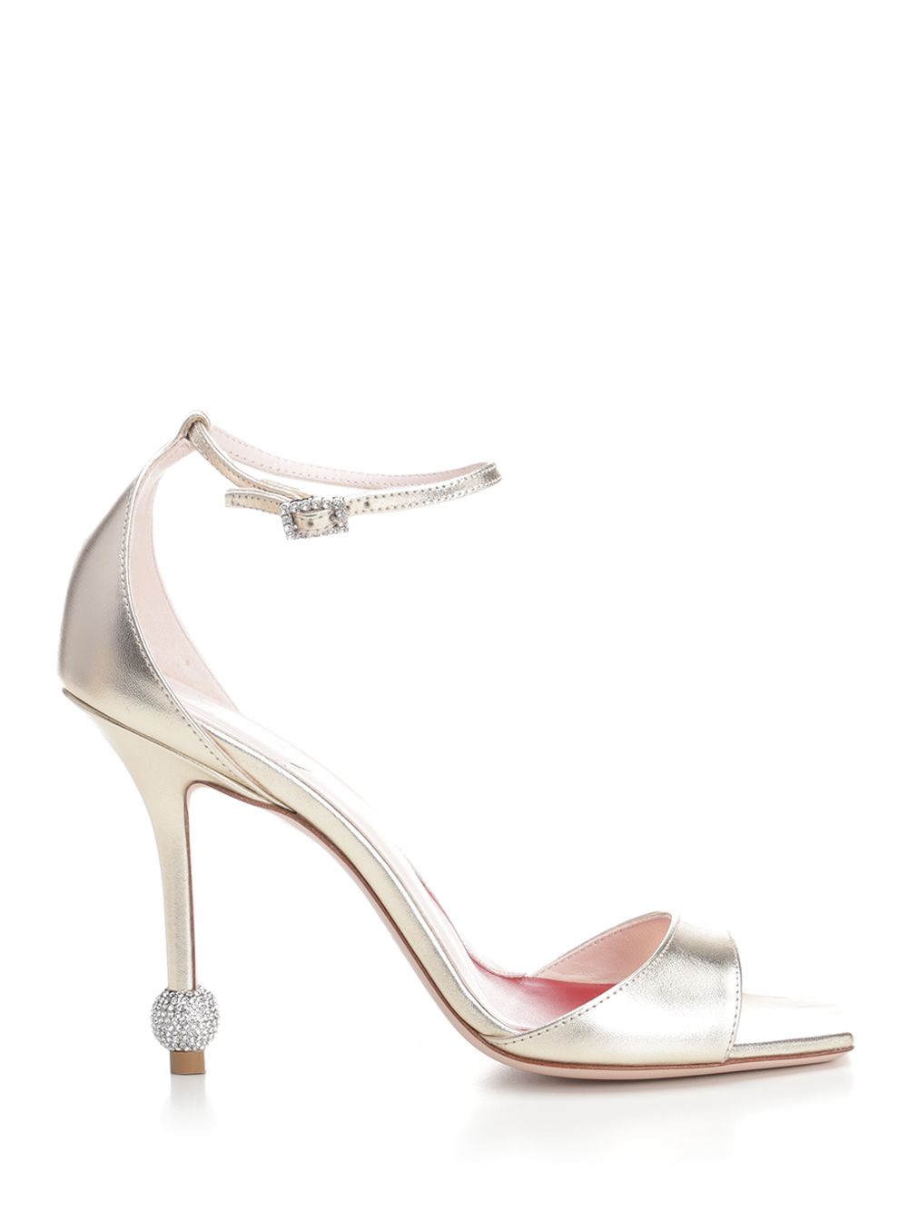 Roger Vivier Jewel Heel Sandals - Gold | 9269c547727b1899d8460a5f034a7495ce24eb7c