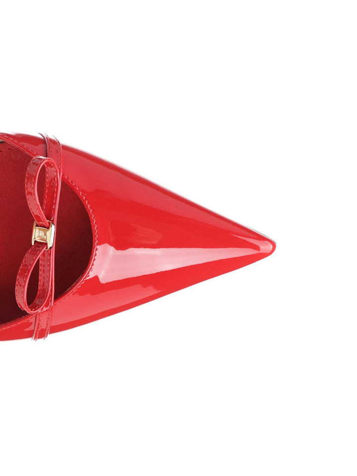 Ferragamo Gylla 70" Slingback Scarpe basse - Red | 1409bc9858119e1b7b5a87407233687afffe4e2c