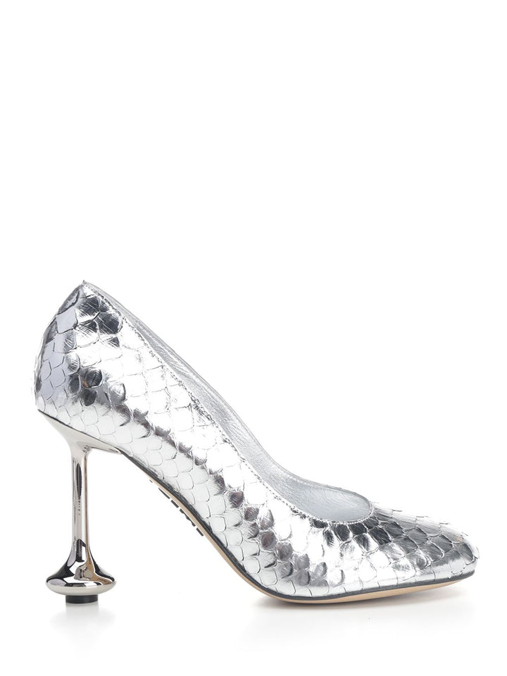 Loewe Toy Pumps - Silver | 96644fcc1ad20ff679296912026dd08f82af47e3