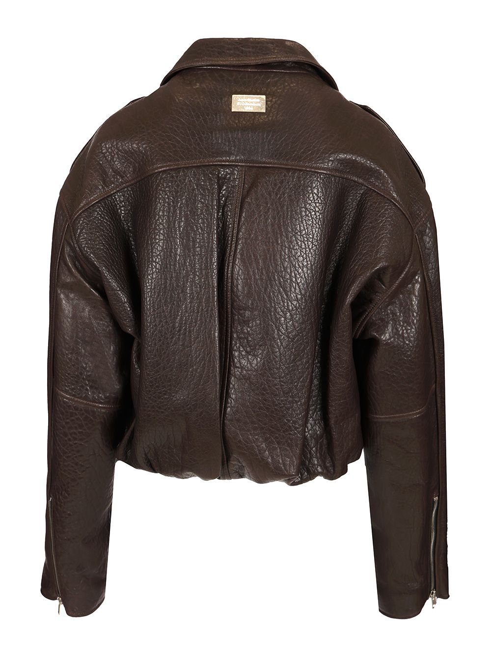 Acne Studios Leather Jacket Jackets - Brown | 37c8fcba2a95e91b1481ada7cbac4ac9c6febb5c