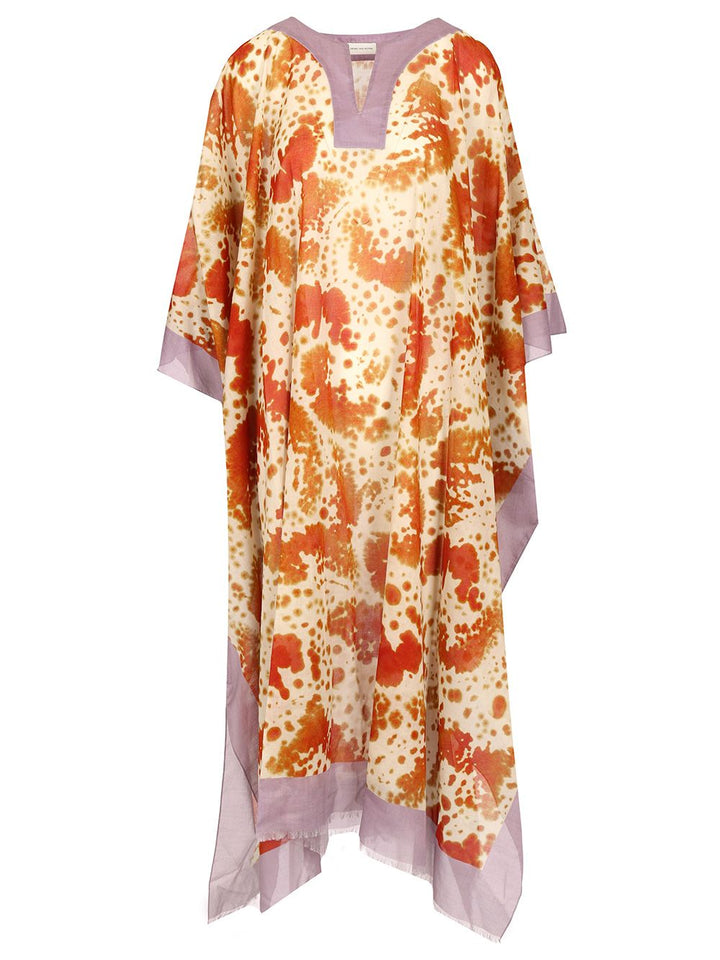 Dries Van Noten Kaftan Dress Dresses - Multicolor | 85fb34abc997c7e288a778cdfc05877d1530b6c3