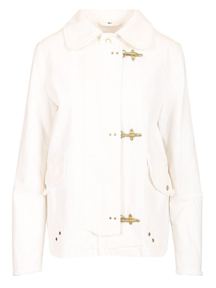 Fay 3 Ganci Jackets - White | c770598d2d36257811aa8b1289d2aa56e465ad50