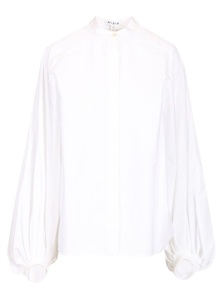 AlaÏA Balloon Shirt Shirts - White | c08fa51f530ce514ee55356ccc3f7437f30060f2