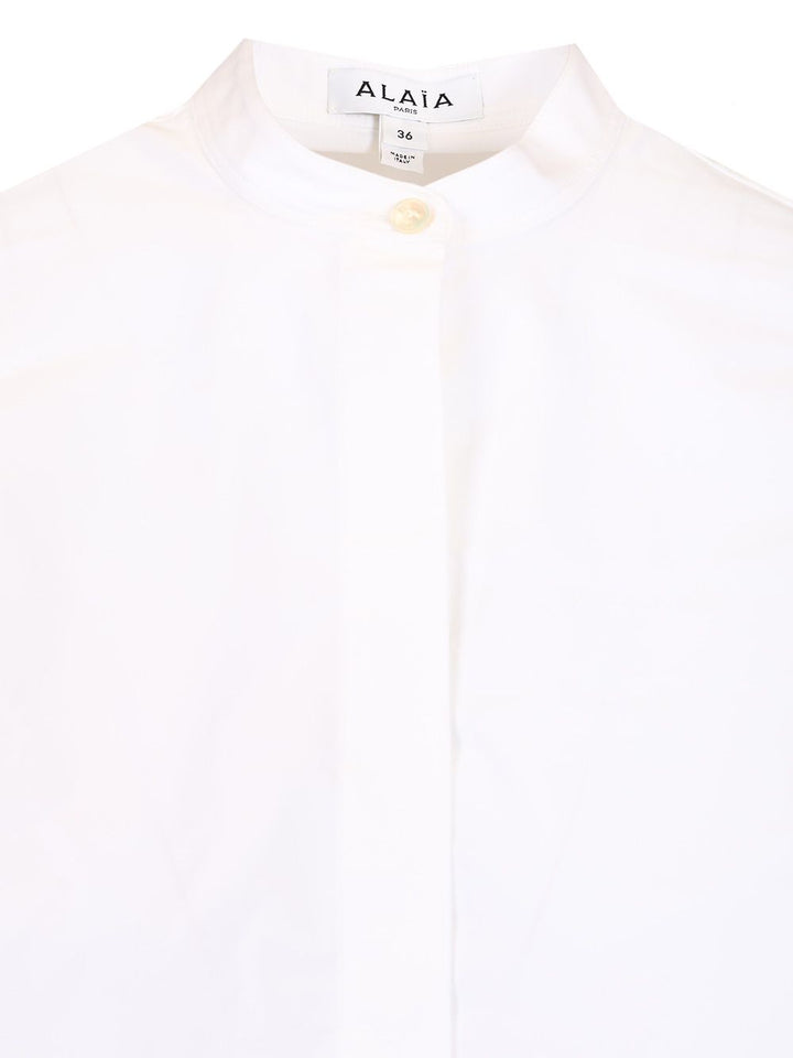 AlaÏA Balloon Shirt Shirts - White | 2f7f4844fb6917b33de4d13cd209963dc30036ec