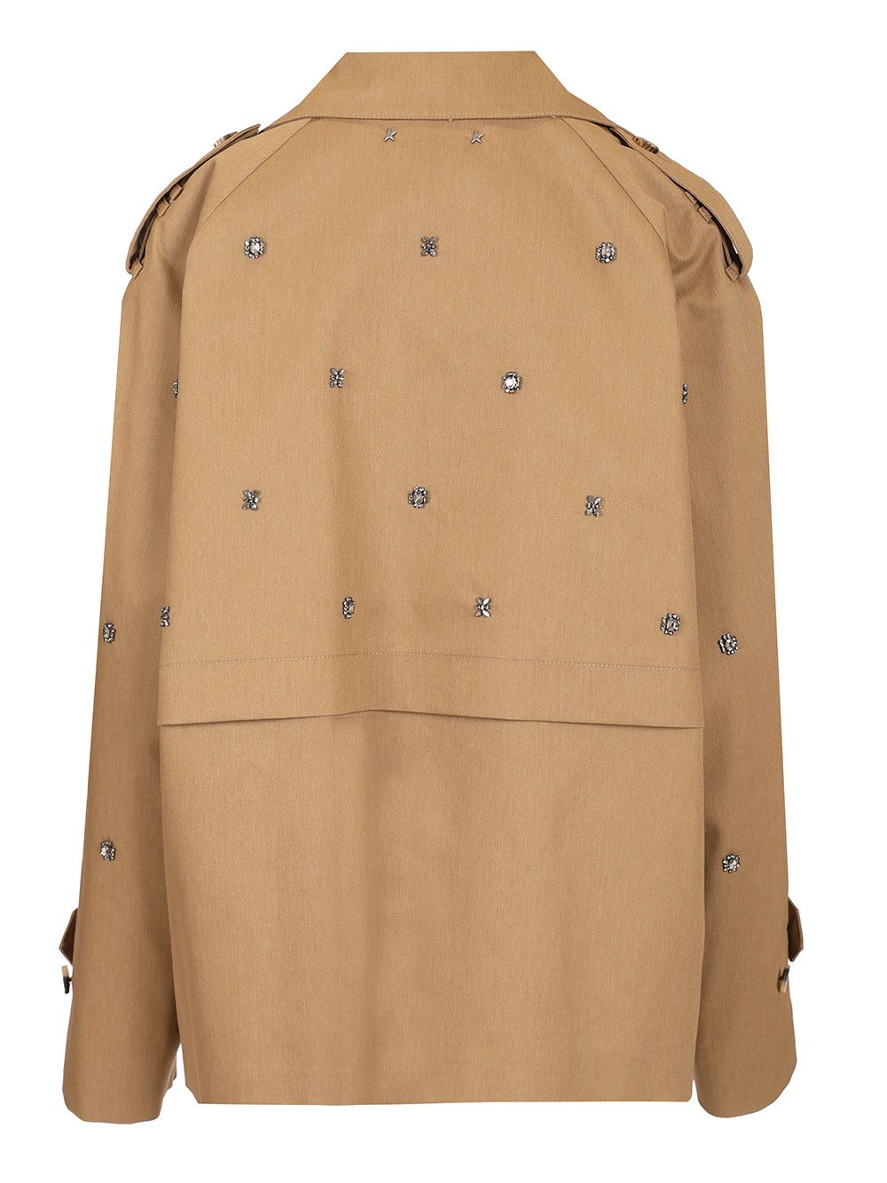 Golden Goose Deluxe Brand Oversized Trench Coat Shirts - Beige | 7012a1f2919ed606c424e37319e3e41638583539