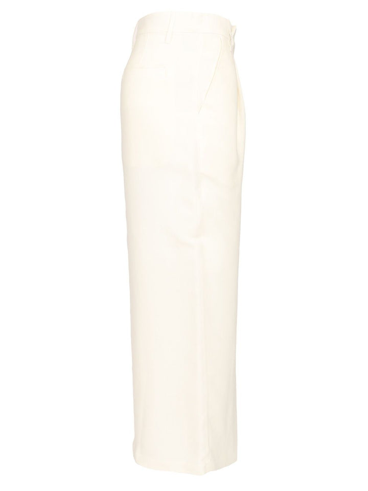 Brunello Cucinelli Long Wrap Skirt Skirts - White | 0f6fd93e050359e0d088cb78e16496e9933f85ef