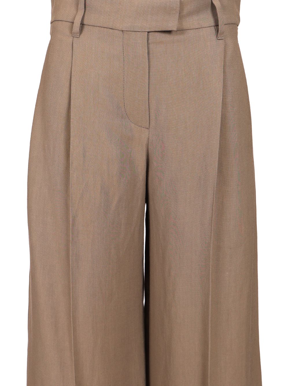 Brunello Cucinelli Loose Pleated Pants Hazelnut Trousers - Brown | ad53ea3bec27352594acb83c43c1e720ed2147a8