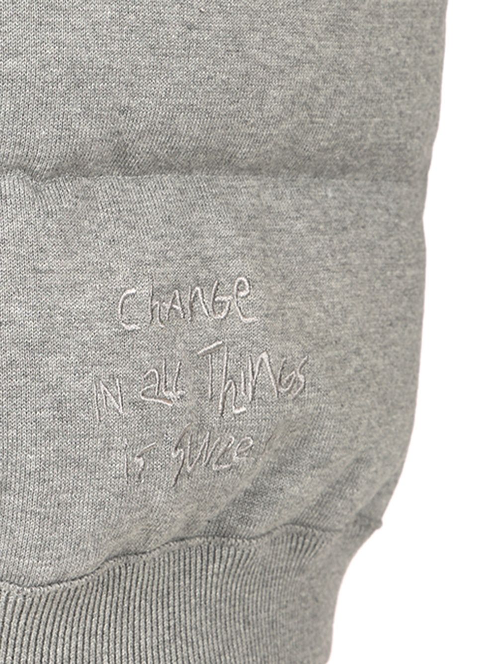 Moncler Genius Moncler X Fragment Cotton Down Gilet T-Shirt - Grey | 19ad140849d66e85292ab0c91d708bfaec0f5d61