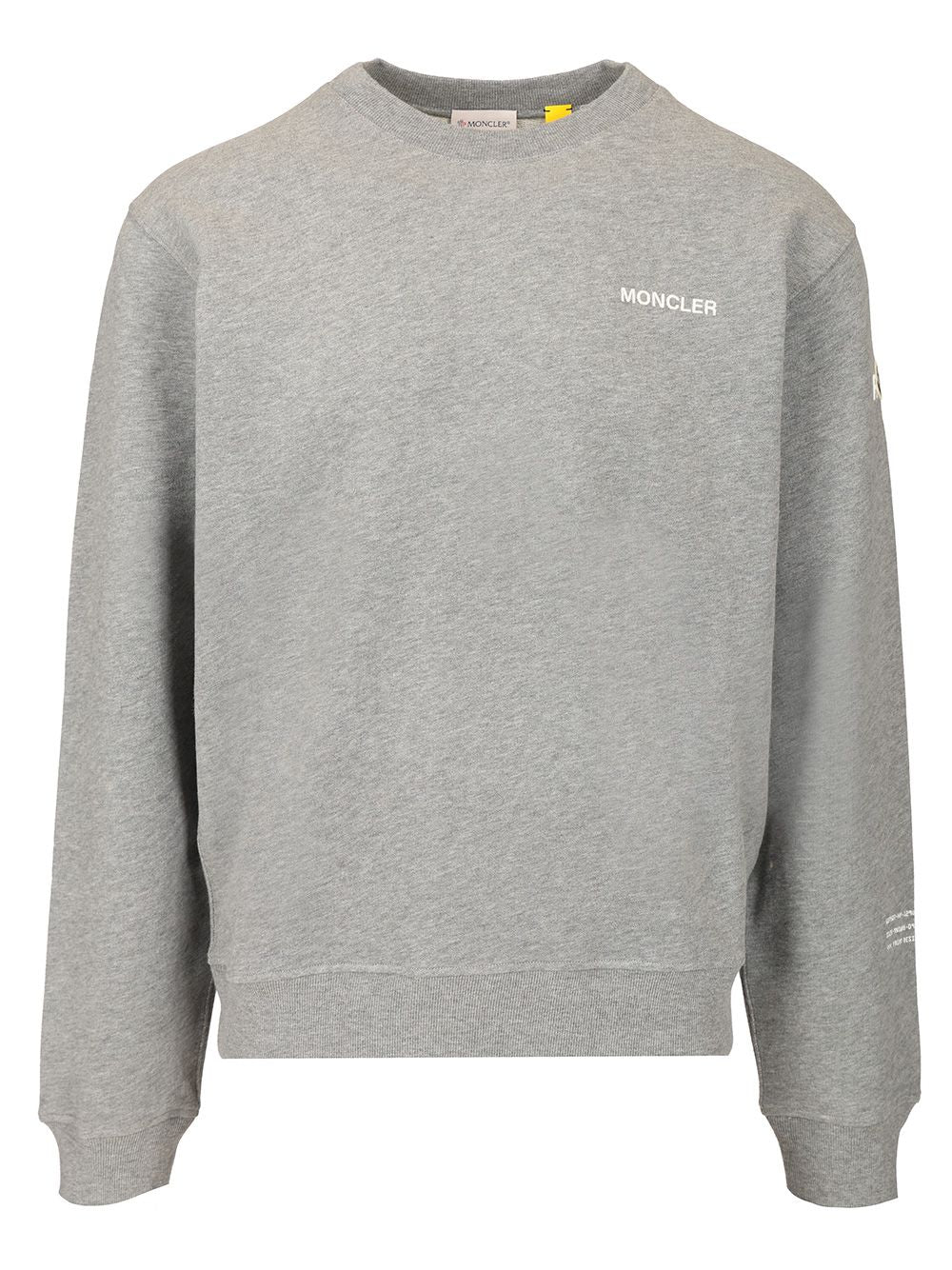 Moncler Genius Moncler X Fragment Sweatshirt Sweatshirts - Grey | 63c06ed6dd1d3401bc106942f1ece69488e241e2