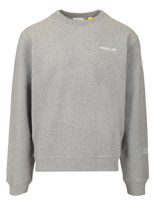 Moncler X Fragment Sweatshirt Sweatshirts Grey