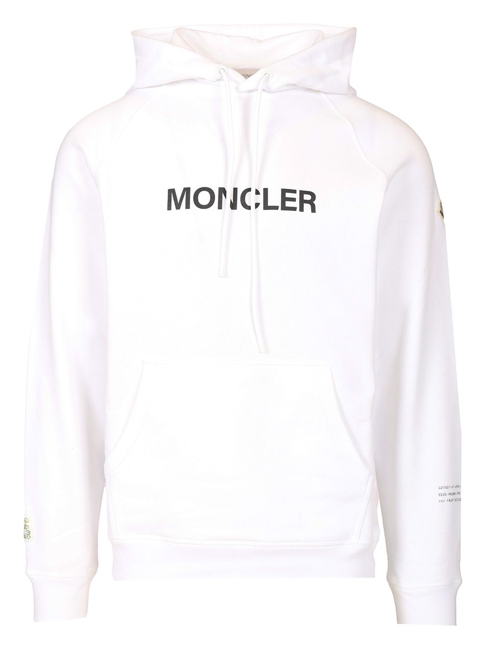 Moncler Genius Cartoon Logo Hoodie Sweatshirts - White | 31806f6c03bf734b822eb2054a0c30f316622f6d