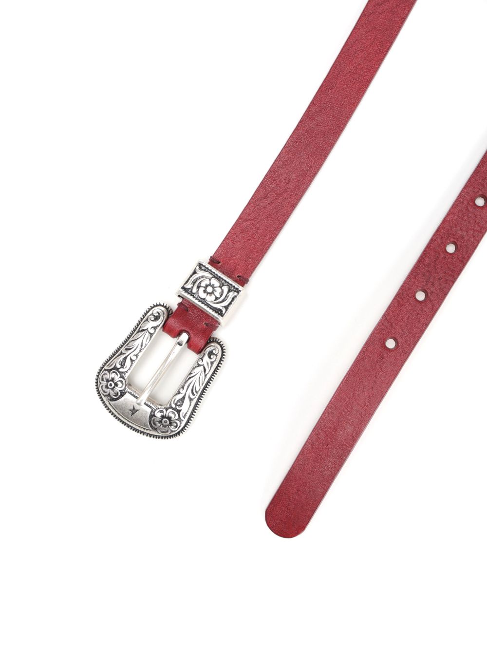Golden Goose Deluxe Brand Burgundy Buckle Belt Belts - Red | acf0a3ed7af0f5a40fa08714c988bfe8ba731a92