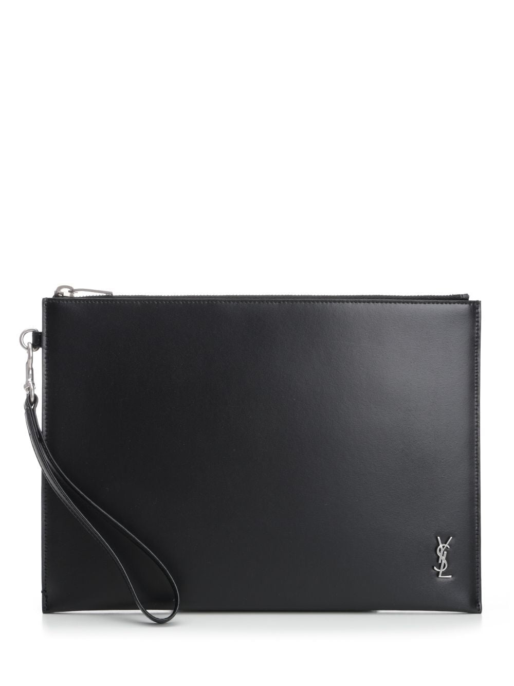 Saint Laurent Black Leather Ipad Case Small leather goods - Black | fbbd9a86efbc83eb0f31cdee63e0665065498950