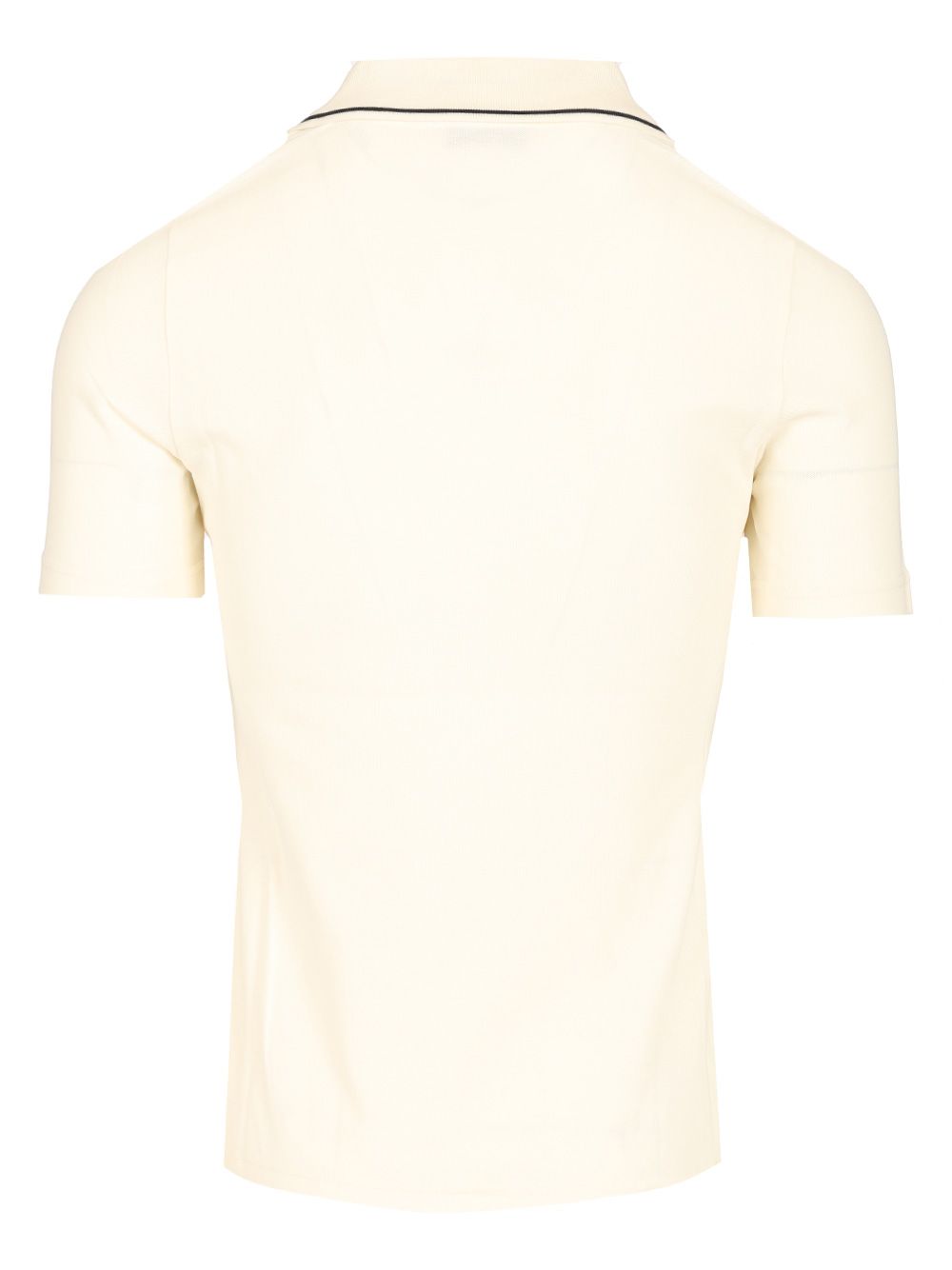 Moncler Stretch Piquet Polo shirt - White | 7498cbb0706b55235ca1d15727e69158a2ae29f2