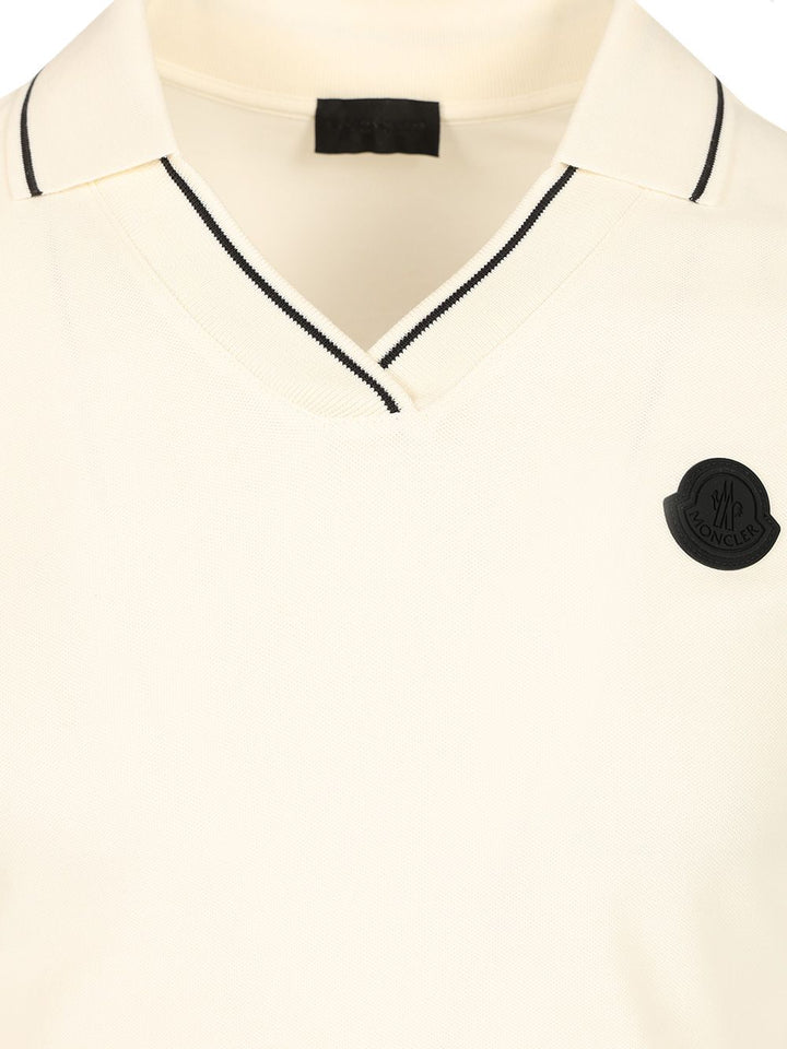 Moncler Stretch Piquet Polo shirt - White | 4c4d646dc87aa6c7b4eb56a2726ccbfd6ee4c73f