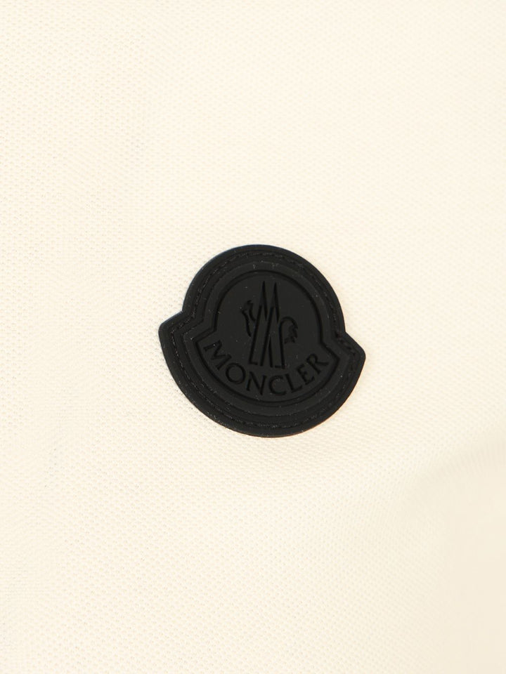 Moncler Stretch Piquet Polo shirt - White | 0f70bc691033501eb78101677b8275ccbfd6b2ee