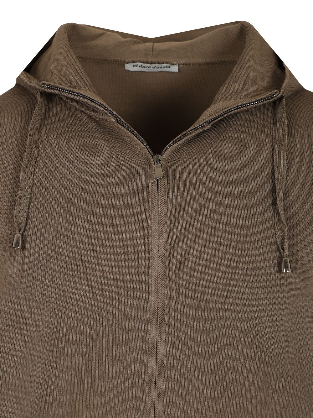 Al Duca D'Aosta Brown Cotton Sweatshirt Knitwear - Brown | 004d09014c337e5e197bb4b15174799916b66e33