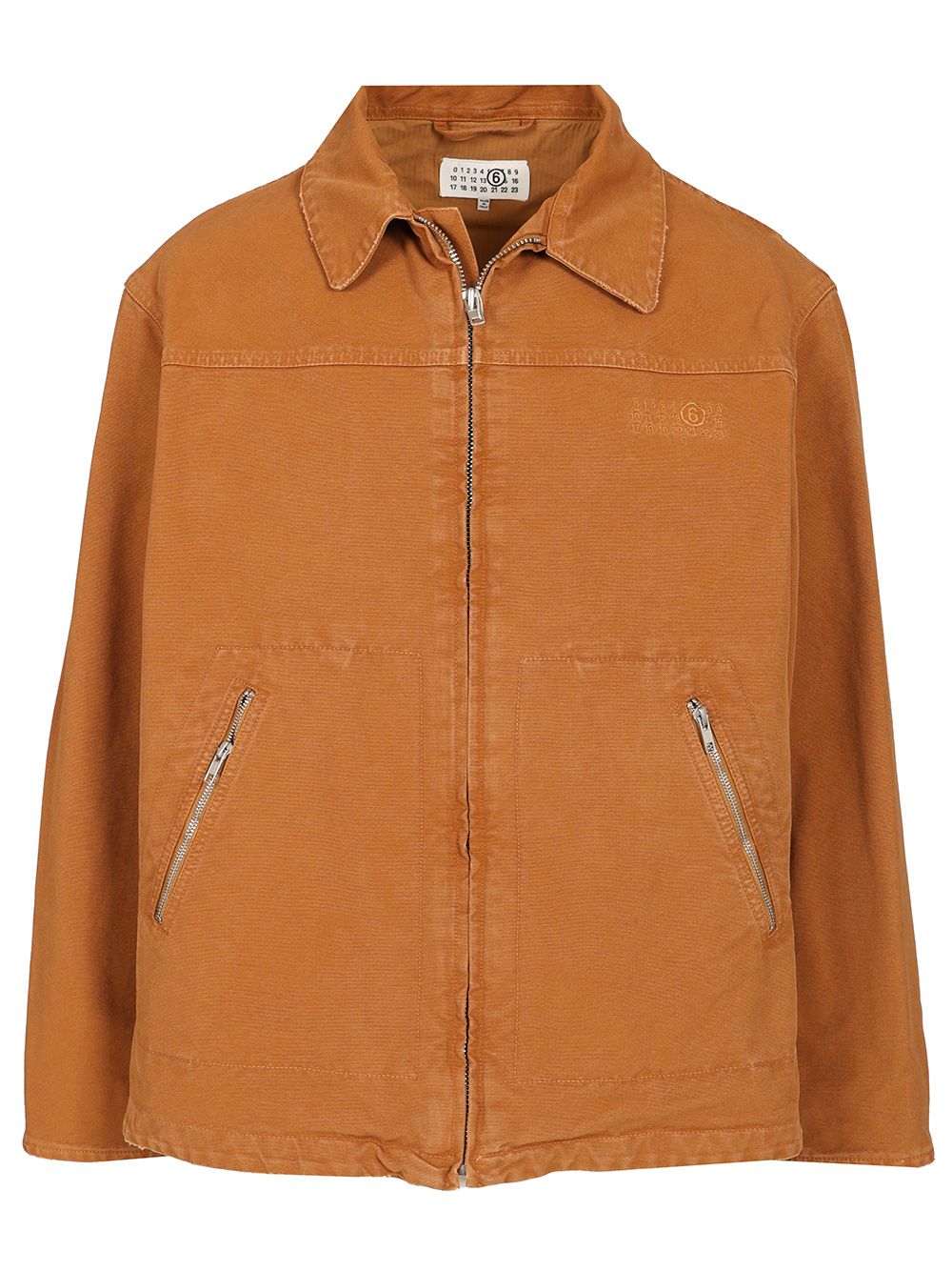 Mm6 Maison Margiela Canvas Jacket Jackets - Orange | fac74f89078c064c93851e718fe6ae758cd3e690