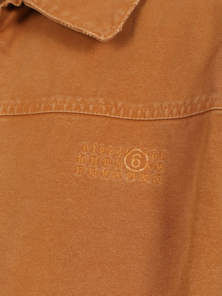 Mm6 Maison Margiela Canvas Jacket Jackets - Orange | 27c590cae7b1ae11adb1b44f3343f59861684b8a