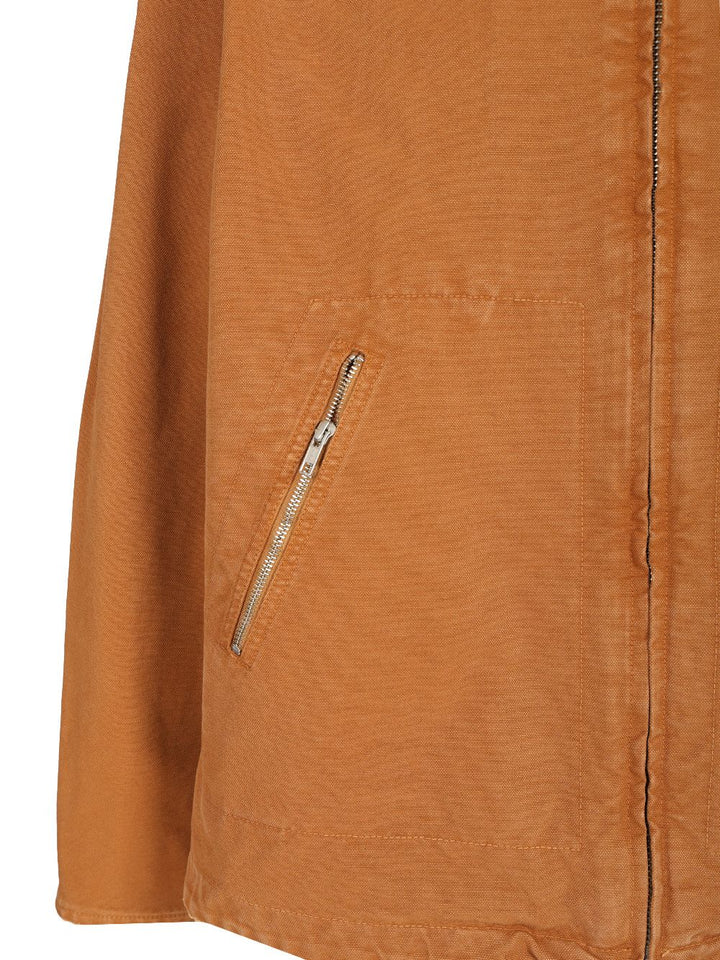 Mm6 Maison Margiela Canvas Jacket Jackets - Orange | 60847f0133b4e2f2f0fd340ba43a28b627250a76