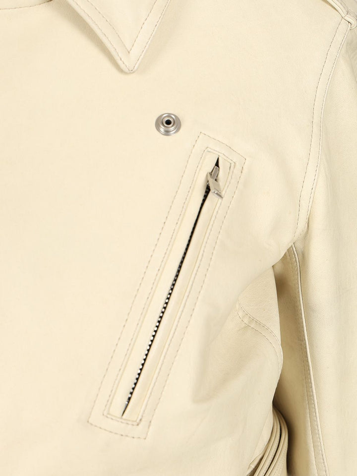 Rick Owens Luke S Stooger Jackets - White | 7d905c37a32ffd9178ad14679380e89755a97d1a