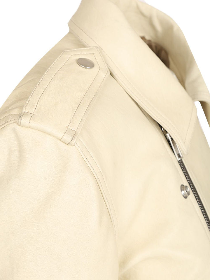 Rick Owens Luke S Stooger Jackets - White | 7631f0522d230585145a29047dbe4f6123f18131