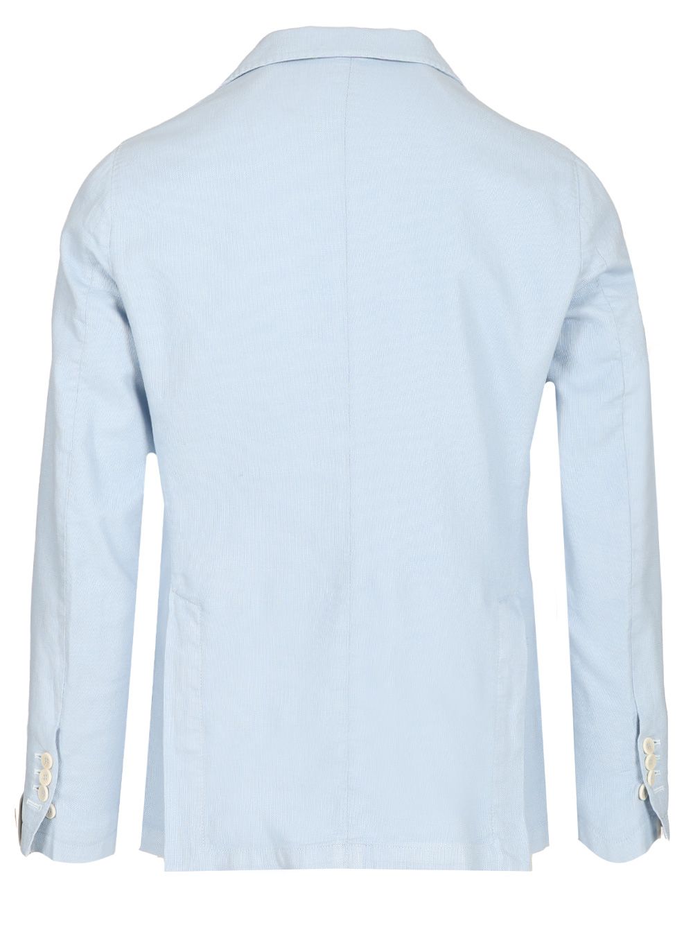 Guarinucci Cotton Linen Blazer Jackets - Light blue | 3870c1bc388c874732fb15ba5e936dd2e6283637