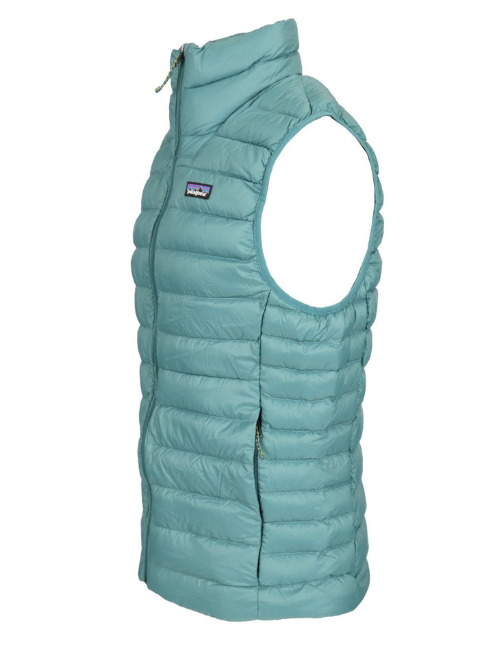 Patagonia Sleeveless Drawstring Down Jacket Coats - Light blue | f1b45028722d2b6b14c7467a51c0cea8d71b5555