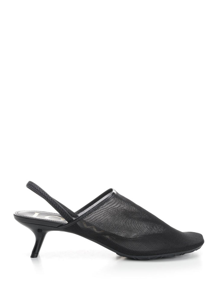 Loewe Petal Sandals - Black | 1d377ed5a9c98d31856d646c7a9f1092aed8f142