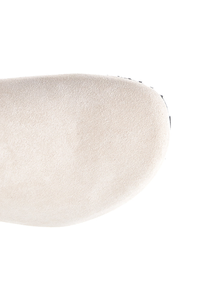 Wud Suede Clogs Sandals - Beige | ae729e5232ad71245d8254339095a0d63299f7b6
