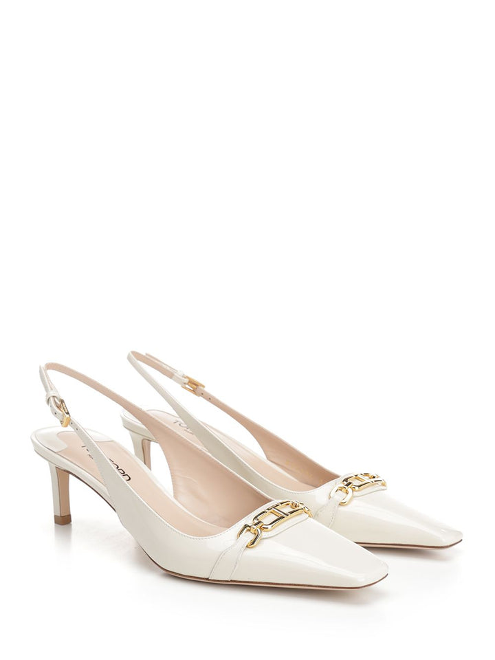 Tom Ford Whitney Pumps - White | 52bbec21bea2b95867d6cb0b1865ea63551d5df7