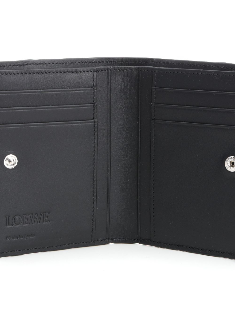 Loewe Compact “Puzzle” Wallet Wallets - Black | f81149fde3bbfc7bf4a16de8f0c7fe51b51956af