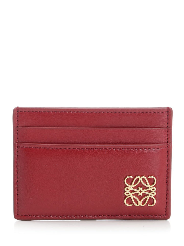 Loewe Anagram Puffer Wallets - Red | 4b7c417bd1c82a507b3a42967f50c983375b2cb2