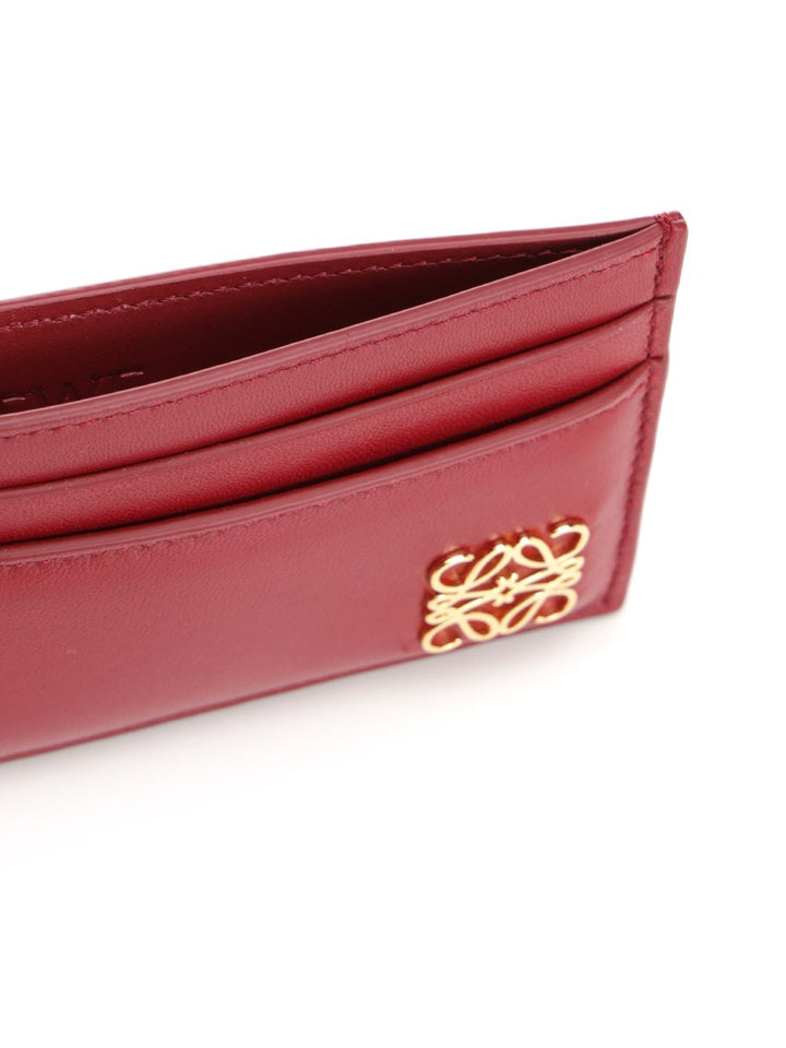 Loewe Anagram Puffer Wallets - Red | 28e1c2d88772e80377c27895fcdf10d7d49f5f28