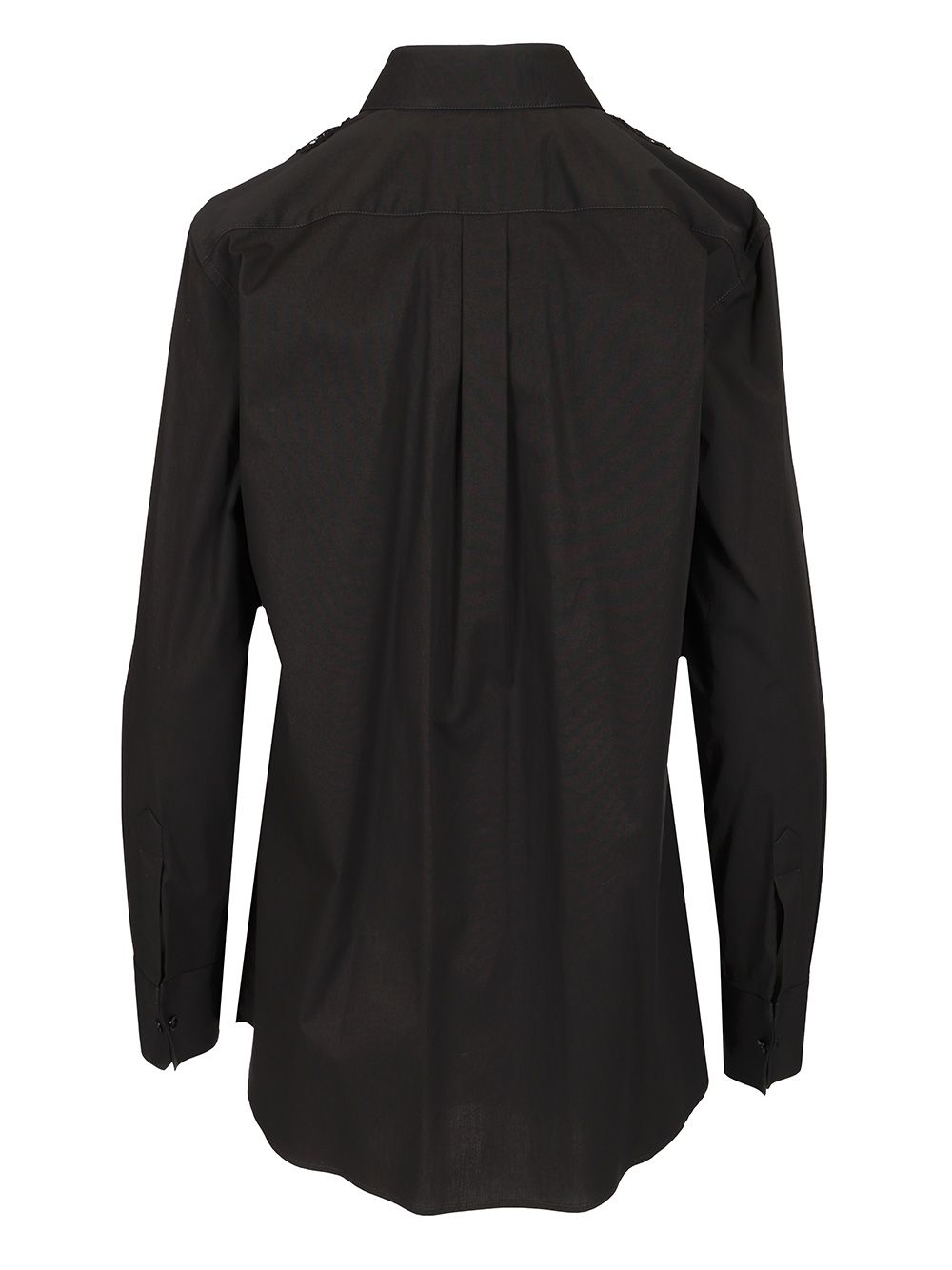 Dolce & Gabbana Cotton Poplin Shirt Shirts - Black | 5c47932306fa25541051131f4451191a3ba14f1c