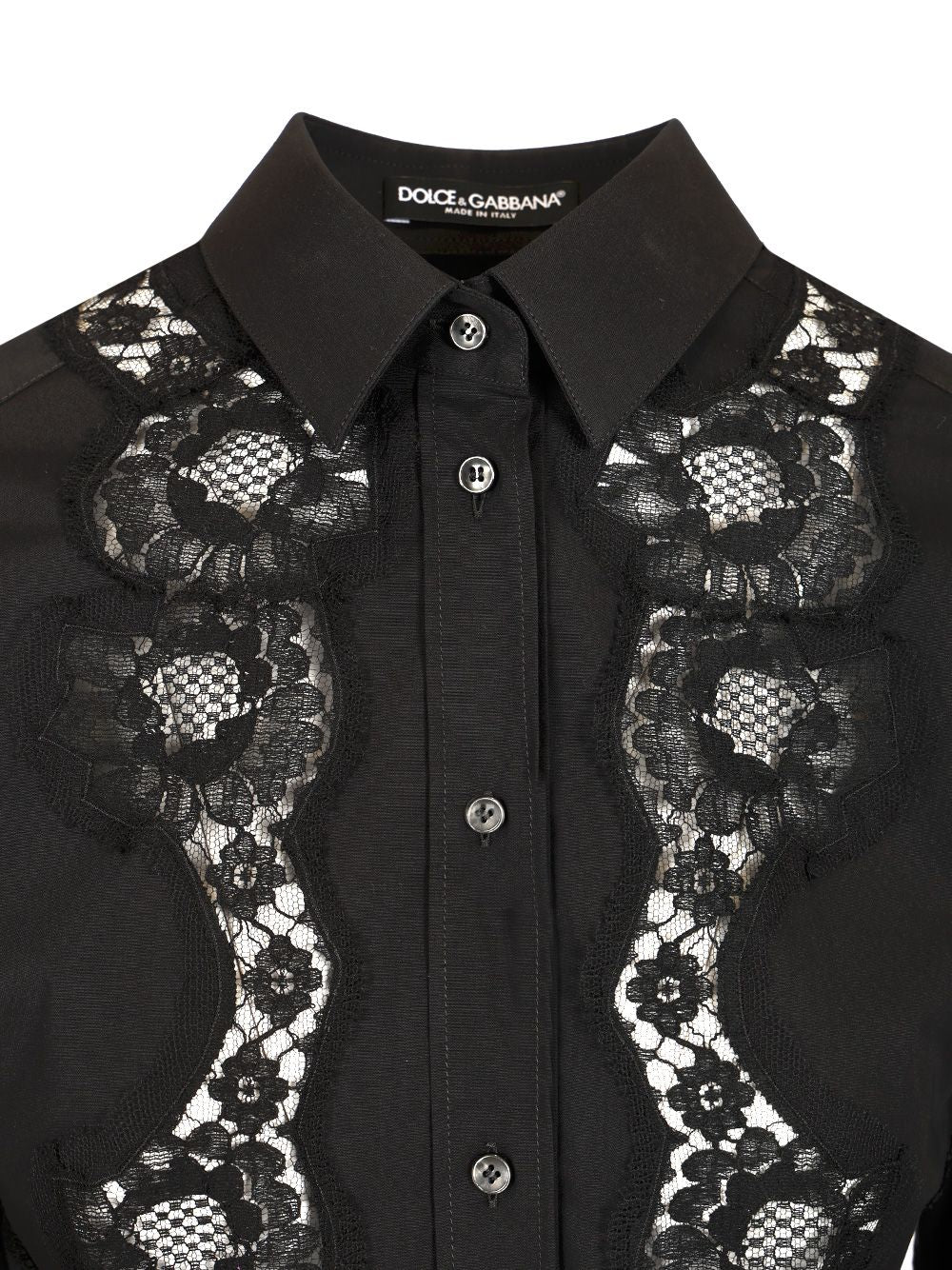 Dolce & Gabbana Cotton Poplin Shirt Shirts - Black | ed8d78dc3bbc008c62873cc73a991f8dec64fb27