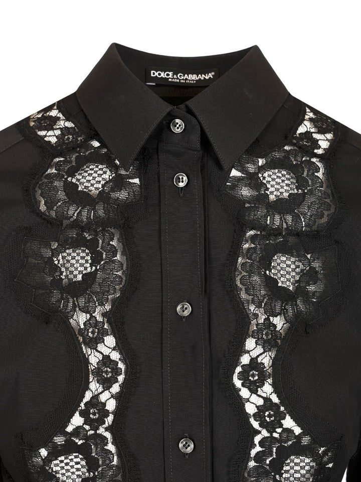 Dolce & Gabbana Cotton Poplin Shirt Shirts - Black | ed8d78dc3bbc008c62873cc73a991f8dec64fb27
