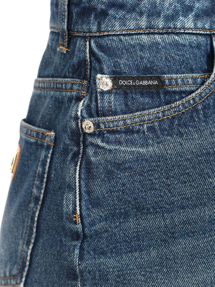 Dolce & Gabbana Denim Mini Skirt Skirts - Blue | 7f5bfc17f20ad302c170c4a431b53c71f8a39ed0