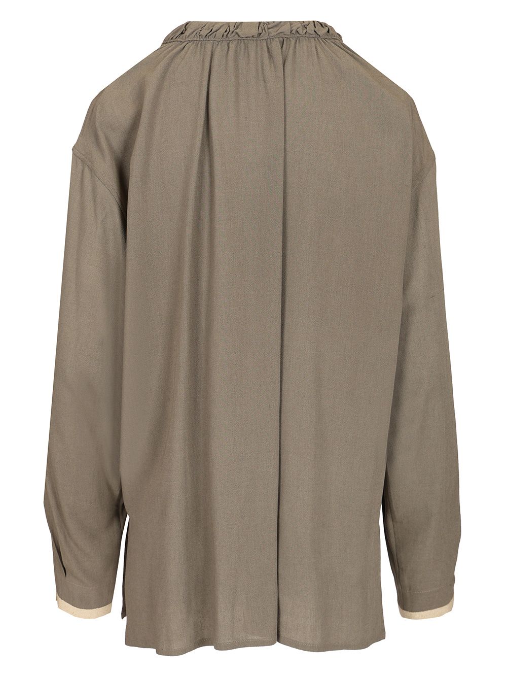 Durazzi Milano Charcoal Grey Blouse Shirts - Grey | 179c04212bfac6cc43382aeb58af1050c1cb805b